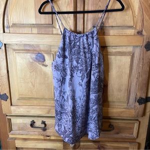 Ces Femme - Size L - Purple Floral Marcelo Tank - Excellent U…